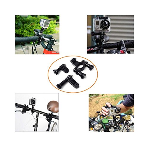 YEHOLDING 25-en-1 Accesorios para Gopro Kit de accesorios para cámara de acción para GoPro Hero 10 9 8 Max 7 6 5 4 3 SJ4000 y otras cámaras para el deporte