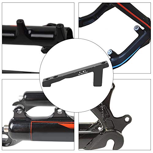 Yosoo Health Gear Soporte de Montaje de Freno de Disco de Bicicleta, Adaptador de Montaje de Pinza de Freno de Disco para Bicicleta de montaña MTB(DS02)