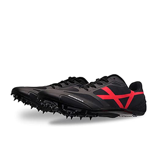 Zapatillas de Correr para Hombre, de Media Distancia, con 8/7 Clavos, Unisex, para Atletismo, Antideslizantes, con Tacos y Sprint