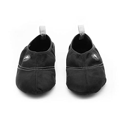 Zapatillas para Tatami. Calzado para la práctica de Artes Marciales, y Todos Aquellos Deportes Que se practican a pies Descalzos. (Negro y Rosa, Numeric_29)