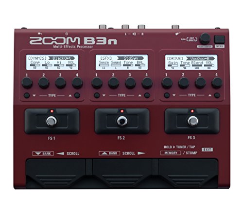 Zoom Zoom B3n Bass MultiEffects Pedal Tapones para los oídos 6 Centimeters Negro (Black)