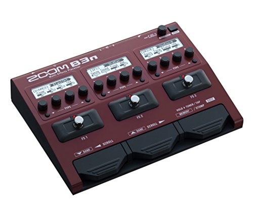 Zoom Zoom B3n Bass MultiEffects Pedal Tapones para los oídos 6 Centimeters Negro (Black)