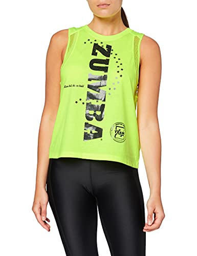 Zumba Dance Atlético Estampado Fitness Camiseta Mujer Sueltas de Entrenamiento Top Deportivo Tank Tops, Star, X-Small Womens
