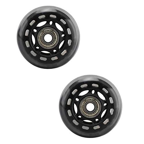 Zunbo - Lote de 8 ruedas de rodillo, repuesto para accesorios de patinaje, 64 x 24 mm