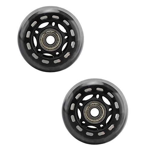 Zunbo - Lote de 8 ruedas de rodillo, repuesto para accesorios de patinaje, 64 x 24 mm