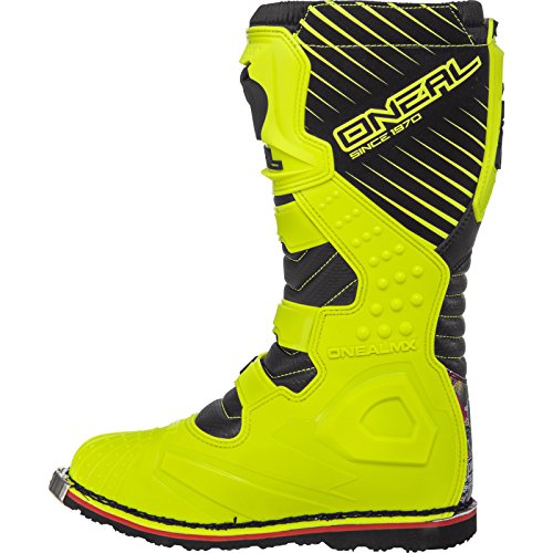 0329-010 - Oneal Rider EU Crank Motocross Boots 10/43 Multi (UK 9)