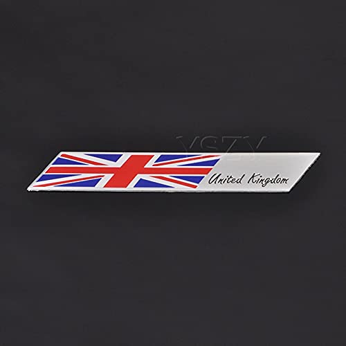 1 unids bandera de Inglaterra coche pegatinas Reino Unido emblema Reino Unido insignia calcomanía para BMW Audi Ford Land Rover Jeep Mini Cooper Jaguar auto styling (3)