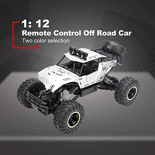 1/12 Large RC Car 4X4 Rock Crawler Remote Control Car 4WD Monster Truck Large Size Off Road Car 2.4Ghz Rock Crawler RC Climbing Car Waterproof Vehicle Toy for Adult and Boys (3 batterys)