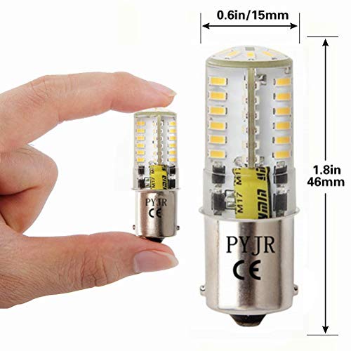 1156 Ba15s Led Bombilla12V-18V 5W, CáLido Blanco 3000K 300Lm, Para RV, camper etc. (2 Piezas)