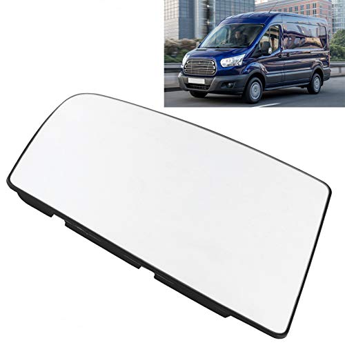 1823994 Cristal de espejo retrovisor lateral derecho, cristal de espejo retrovisor derecho 1823994 Reemplazo para Ford Transit MK8 2014-ON, (ABS + vidrio)