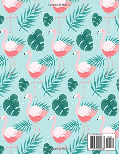 2022-2023 Monthly Planner: Flamingo Planner diary, Calendar, Notes, Contact Organizer, Agenda, 2 Year Monthly Planner, flamingo gifts for women, men, boys, girls.