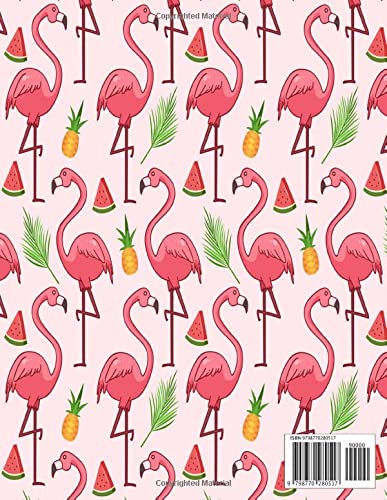 2022-2023 Monthly Planner: Flamingo Planner diary, Calendar, Notes, Contact Organizer, Agenda, 2 Year Monthly Planner, flamingo gifts for women, men, boys, girls.