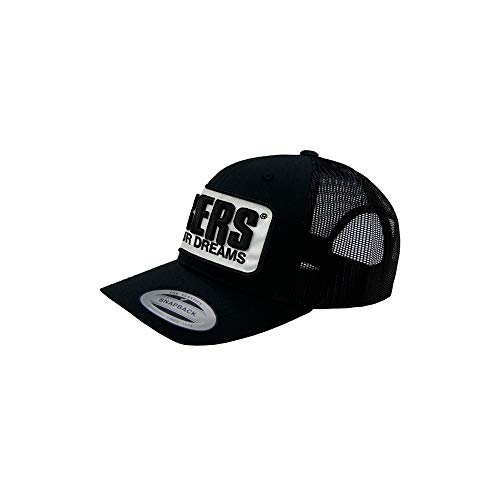 226ERS Gorra Trucker Negra Estilo Americana con Panel de Malla