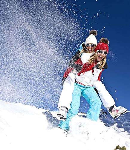 4 Pares de Calcetines de Esquí de Alto Rendimiento para Mujer - Con pernera larga - Térmicos - Surtidos - Tallas UK 4-7