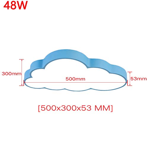 48W LED De Luz De Techo Luz De Techo Creative Cloud For Infantil Parvulario Habitación Sala Iluminación De La [Clase de eficiencia energética A+]