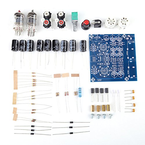 6J1 Válvula Tubo de vacío Pre-AMP Preamplificador Hifi Placa de audio estéreo Kit de fidelidad musical