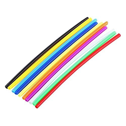 72Pcs Spoke Skins - Cubiertas Fundas de Radio de Rueda para Motocross Bicicletas de Suciedad - 10 colores (Color: Amarillo Fluorescente)