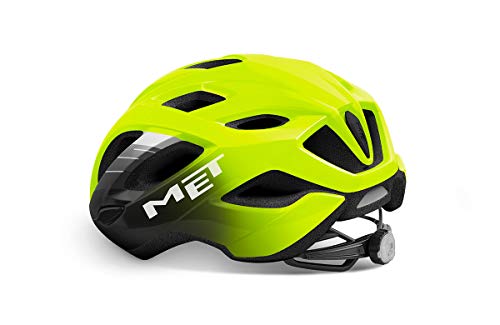 730159var-a2 - Casco de Bicicleta idolo Color Amarillo/Negro Talla 52-59