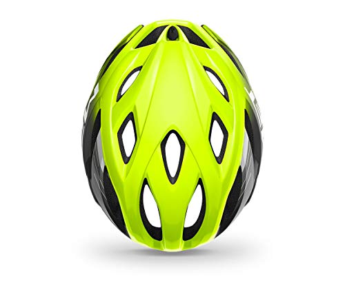 730159var-a2 - Casco de Bicicleta idolo Color Amarillo/Negro Talla 52-59