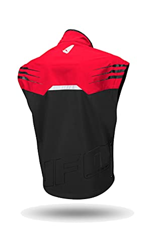 802000920772var - Chaqueta Enduro Offroad Taiga Color Negro/Rojo Talla XXL