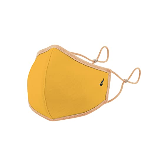 Abbacino mascarilla homologada y lavable para niños lisa amarillo
