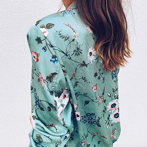 Abrigo de otoño, Dragon868 otoño 2019 Ropa Mujeres de Manga Larga Tops Chaqueta de Cremallera Outwear Tops Sueltos, Chaquetas Mujer Ofertas de Primavera 2020