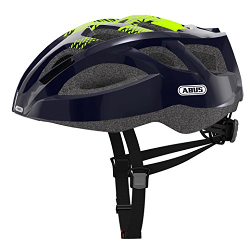 Abus Ambition Team Casco Bicicleta, Unisex, Azul, M