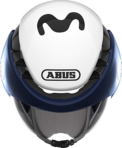 ABUS Movistar Team 20 L Casco, Unisex, Multicolor (Multicolor), L