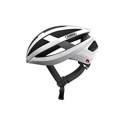 ABUS VIANTOR Quin Road Helm, Unisex, Polar White, L