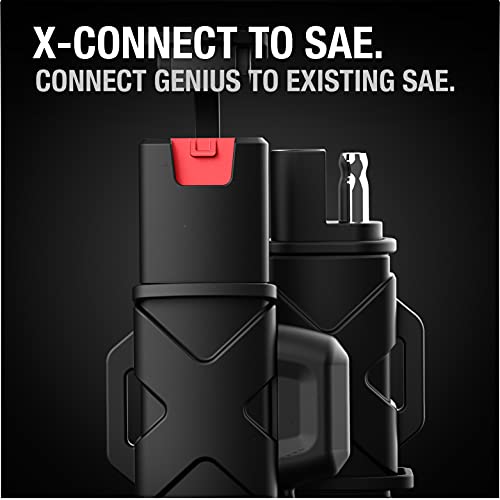 Accesorio NOCO GC009 X-Connect consistente en un adaptador SAE para los cargadores de batería inteligentes NOCO Genius