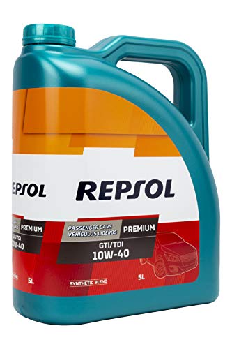 ACEITE DE MOTOR REPSOL PREMIUM GTI/TDI 10W40 5 Litros