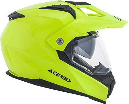 Acerbis Casco Flip Fs-606 Amarillo 2m, Hombre, M