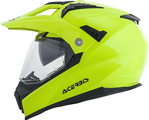 Acerbis Casco Flip Fs-606 Amarillo 2m, Hombre, M