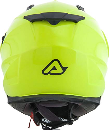 Acerbis Casco Flip Fs-606 Amarillo 2m, Hombre, M