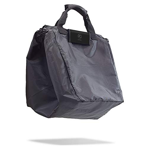 achilles Easy-Shopper Combi, Bolsa para carro de compras, Carro de compras plegable, bolsa de compras adecuada para todos los carritos de compra actuales, bolsa en negro, 54 cm x 35 cm x 39 cm