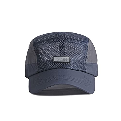 Adantico Gorras de béisbol para Unisex Sombreros de Verano Hombre Sombrero de Malla Transpirable Sombrero de Secado rápido (Azul)