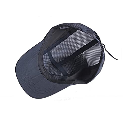 Adantico Gorras de béisbol para Unisex Sombreros de Verano Hombre Sombrero de Malla Transpirable Sombrero de Secado rápido (Azul)