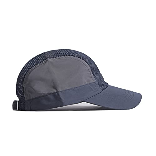 Adantico Gorras de béisbol para Unisex Sombreros de Verano Hombre Sombrero de Malla Transpirable Sombrero de Secado rápido (Azul)