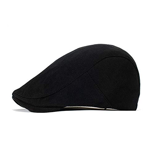 Adantico Sombreros de Punto Unisex Hombres Gorro de Invierno (Negro)