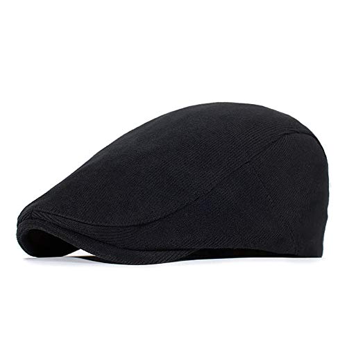 Adantico Sombreros de Punto Unisex Hombres Gorro de Invierno (Negro)