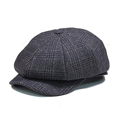 Adantico Unisex de la Boina Gorra de Invierno Sombrero (Gris)