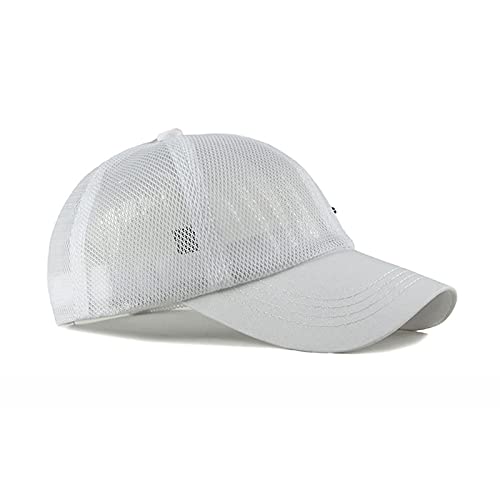 Adantico Unisex Gorras de Béisbol para Sombreros de Verano Hombre Sombrero (Blanco)