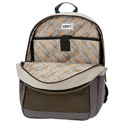 Adept Camper Mochila Adaptable para Portátil 15,6" Multicolor 32x44x16 cms Poliéster 22.52L