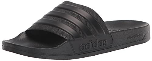 Adidas ADILETTE COMFORT Zapatos de playa y piscina Hombre, Negro (Core Black/Core Black/Core Black), 44 1/2 EU (10 UK)