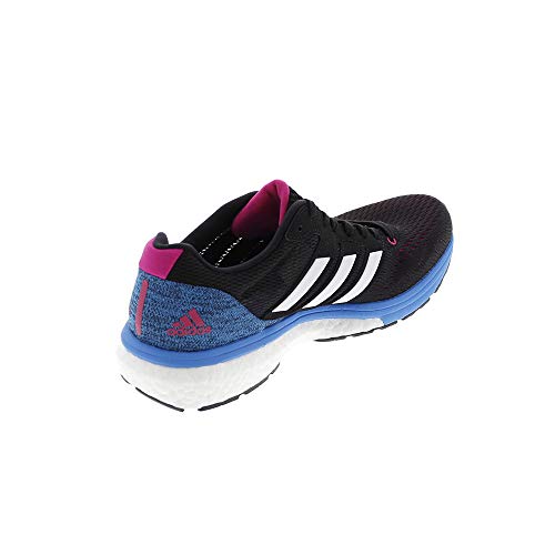 adidas Adizero Boston 7 w, Zapatillas de Running Mujer, Negro (Core Black/FTWR White/Real Magenta F18), 36 2/3 EU