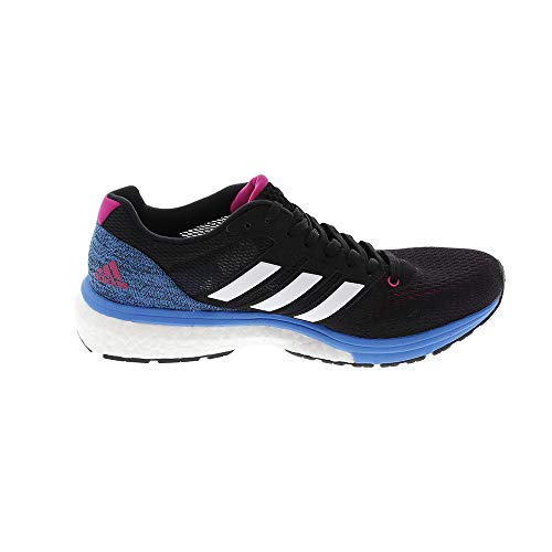 adidas Adizero Boston 7 w, Zapatillas de Running Mujer, Negro (Core Black/FTWR White/Real Magenta F18), 36 2/3 EU