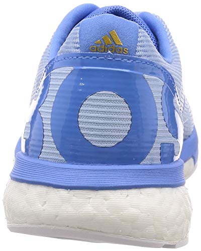 adidas Adizero Boston 8 W, Zapatillas de Running Mujer, Azul (Glow Blue/Gold Met./Real Blue Glow Blue/Gold Met./Real Blue), 39 1/3 EU