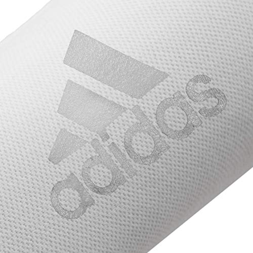 adidas ADSL-13025WH Mangas de compresión, Adultos Unisex, Blanco, L/XL-35-50 cm Alrededor del bíceps