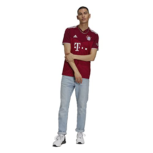 Adidas - Bayern Múnich baloncesto Temporada 2021/22, Camiseta, Primera Equipación, Equipación de Juego, Hombre