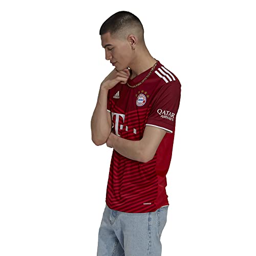 Adidas - Bayern Múnich baloncesto Temporada 2021/22, Camiseta, Primera Equipación, Equipación de Juego, Hombre